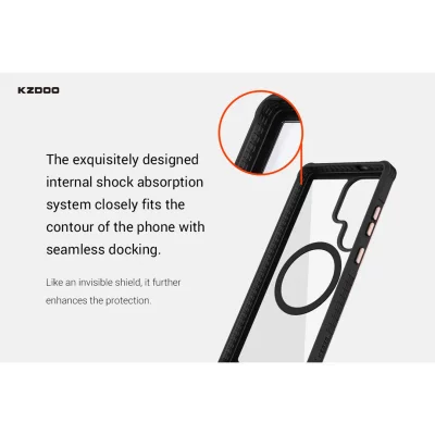 قاب سامسونگ اس 25 اولترا ( کاور ) مگ سیف کی زد دوو KZDOO MAG ARES SPORT S25 Ultra