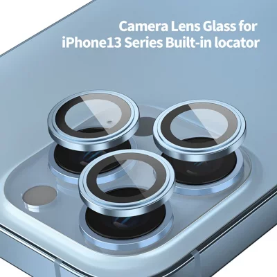 محافظ لنز دوربین رینگی آیفون 13 و 13 مینی بلوئو BLUEO Metal Frame iPhone 13/13 Mini