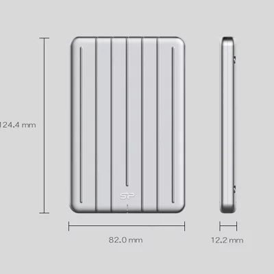 هارد اکسترنال 2 ترابایت سیلیکون پاور Armor A75