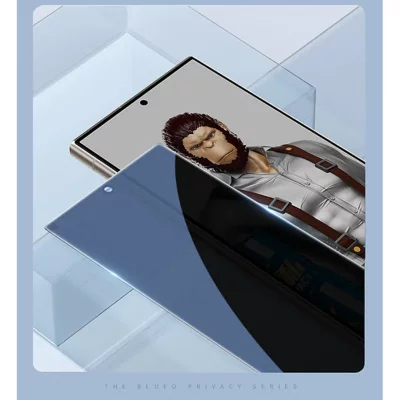 گلس محافظ صفحه پرایوسی (امنیتی) اس 25 اولترا بلوئو BLUEO Privacy Anti-PEEP Glass S25 Ultra