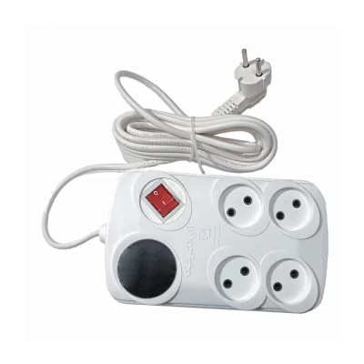 چند راهی برق و محافظ ولتاژ 4 خروجی آفر الکترونیک مدل OR324