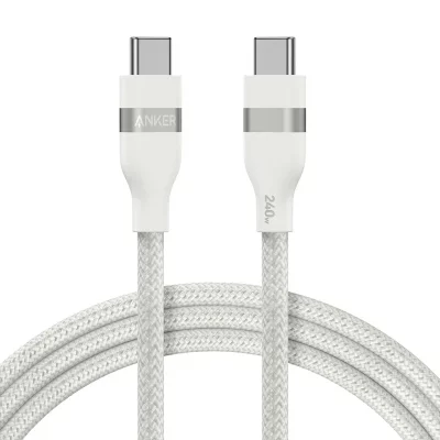 کابل شارژ تایپ سی 240 وات انکر مدل Anker USB-C A82E2 طول 1.8 متر