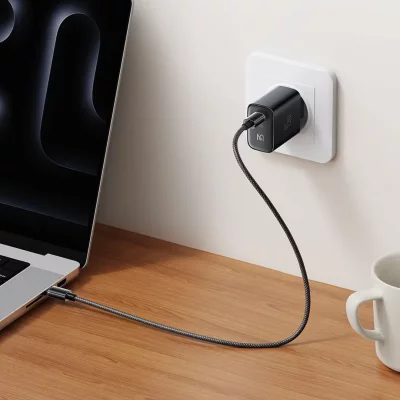 آداپتور 45 وات سوپر فست شارژ 2.0 با کابل تایپ سی 5 آمپر مک دودو Mcdodo 45W CH-508 مناسب آیفون