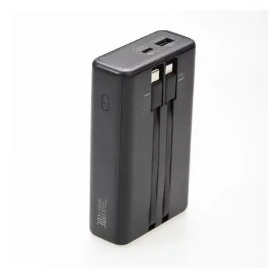 پاوربانک روموس 30 وات 20000 میلی آمپر با کابل تایپ سی و لایتنینگ مدل PAC20-392