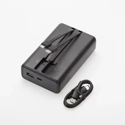 خرید و قیمت پاوربانک 4 خروجی 30 وات با کابل لایتنینگ و تایپ سی روموس مدل PAC20-392 ظرفیت 20000 میلی آمپر