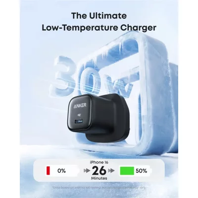 شارژر انکر 30 وات تایپ سی فست شارژ Anker Zolo USB-C A2698