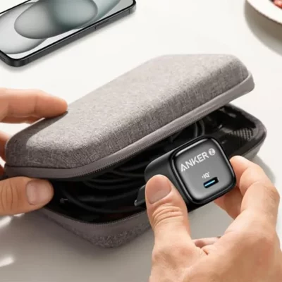 آداپتور شارژر دیواری 30 وات انکر مدل Anker Zolo 30W Gan Charger A2698