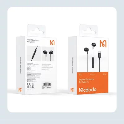 هندزفری با سیم تایپ سی مک دودو Mcdodo USB-C HP-407
