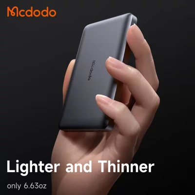 پاوربانک وایرلس مگ سیف فوق نازک مک دودو ظرفیت 10000 میلی آمپر Mcdodo MagSafe MC-465