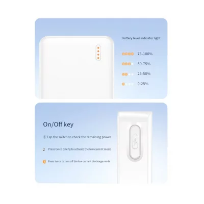 خرید و قیمت پاوربانک 2 خروجی 22.5 وات روموس مدل PPB10-251 ظرفیت 10000 میلی آمپر