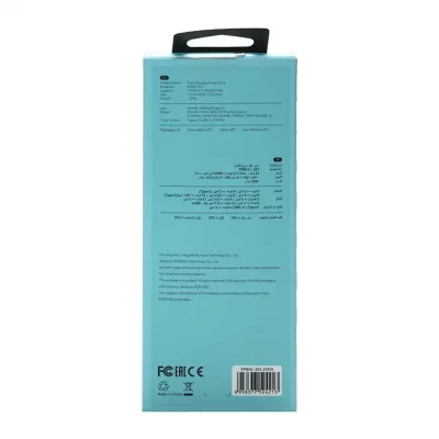 خرید و قیمت پاوربانک 2 خروجی 22.5 وات روموس مدل PPB10-251 ظرفیت 10000 میلی آمپر