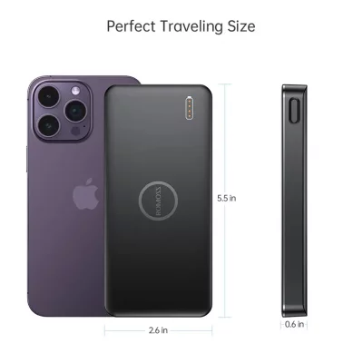 پاوربانک روموس 10000 میلی آمپر 22.5 وات مدل PPB10-251