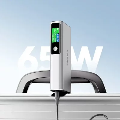 خرید و قیمت پاوربانک 3 خروجی 130 وات روموس مدل PPU20-128 ظرفیت 20000 میلی آمپر