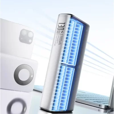 خرید و قیمت پاوربانک 3 خروجی 130 وات روموس مدل PPU20-128 ظرفیت 20000 میلی آمپر