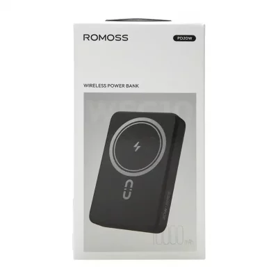 خرید و قیمت پاوربانک مگ سیف و تایپ سی 20 وات روموس مدل WSC10-121 ظرفیت 10000 میلی آمپر