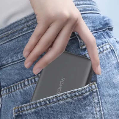 پاوربانک مگ سیف وایرلس روموس 10000 میلی آمپر مدل WSC10-121