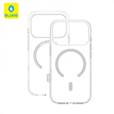 کاور شفاف مگ سیف آیفون 17 پرو مکس بلوئو BLUEO Crystal Pro MagSafe iPhone 17 Pro Max