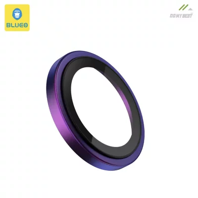 گلس لنز دوربین آیفون 17 پرو و 17 پرو مکس فلزی بلوئو BLUEO Metal Frame iPhone 17 Pro/17 Pro Max