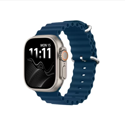 بند اپل واچ اوشن سیلیکونی طرح Ocean Band - تمامی سایزها - رنگ بندی