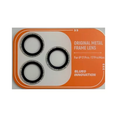 محافظ لنز دوربین آیفون 17 پرو و 17 پرو مکس بلوئو BLUEO Metal Frame iPhone 17 Pro/17 Pro Max