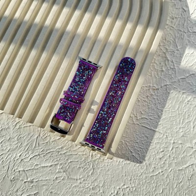 بند اپل واچ سواروسکی نگین دار مدل Swarovski CrystalLine - تمامی سایزها - رنگ بندی