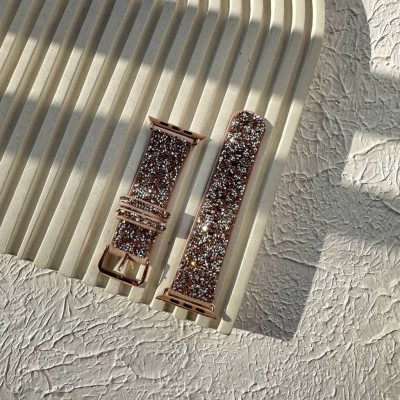 بند اپل واچ سواروسکی نگین دار مدل Swarovski CrystalLine - تمامی سایزها - رنگ بندی