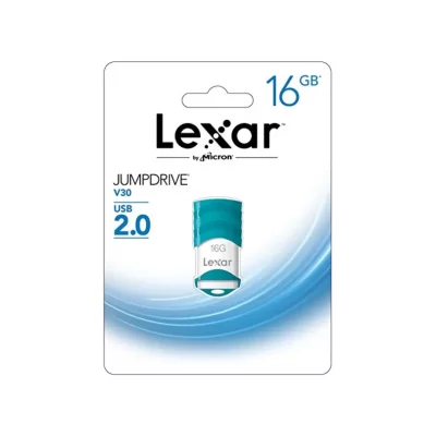 فلش مموری 16 گیگابایت لکسار مدل Lexar JumpDrive V30