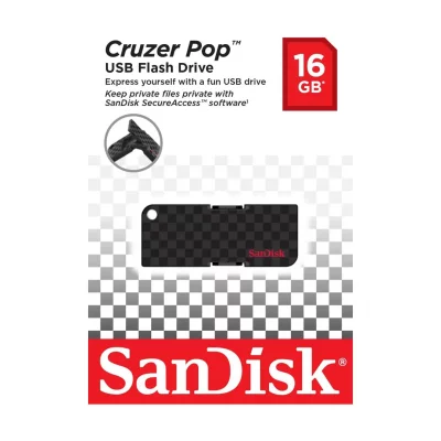 فلش مموری 16 گیگابایت سن دیسک مدل Cruzer Pop CZ53