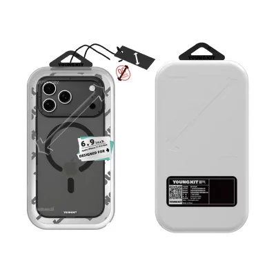 قاب آیفون 17 پرو ( کاور ) مگ سیف شفاف یانگ کیت Youngkit Crystal Shield iPhone 17 Pro