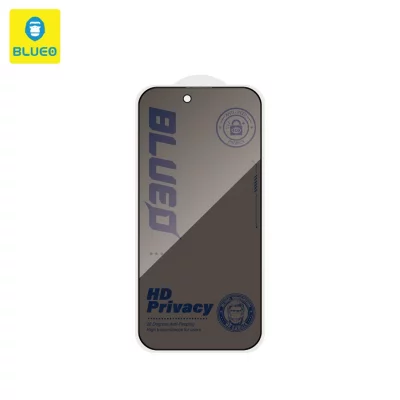 گلس آیفون 17 و آیفون 17 پرو و 16 پرو پرایوسی با کیت نصب اتوماتیک بلوئو Privacy Anti-Peep iPhone 17/17 Pro/16 Pro