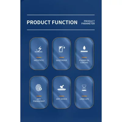 گلس سامسونگ شفاف آنتی استاتیک شیشه ای میوتبل مناسب A51/A52/A52S 5G/A53 5G/M31S/S20 FE