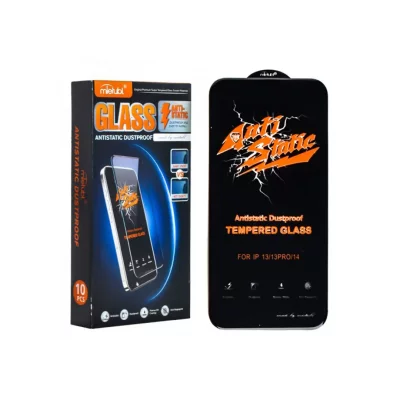 گلس آیفون 13 و 13 پرو و 14 شفاف آنتی استاتیک شیشه ای میوتبل iPhone 13/13 Pro/14