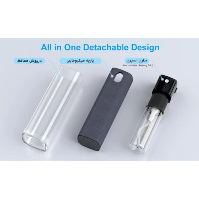 پکیج تمیز کننده 2 در 1 بلوئو مدل Screen Cleaning اسپری + دستمال