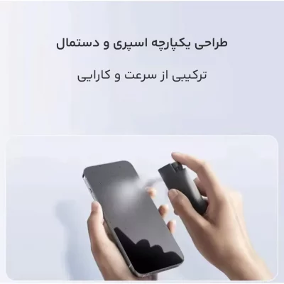 کیت تمیز کننده 2 در 1 بلوئو مدل Screen Cleaning اسپری + دستمال میکرو فایبر