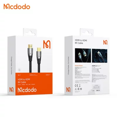 کابل HDMI کیفیت 8K مک دودو Mcdodo 8K HDMI V2.1 CA-8430 طول 2 متر