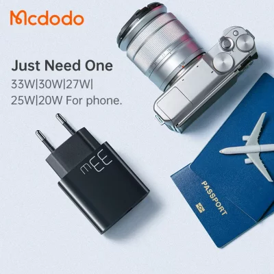 شارژر 33 وات 2 خروجی مک دودو Mcdodo 33W CH-0921