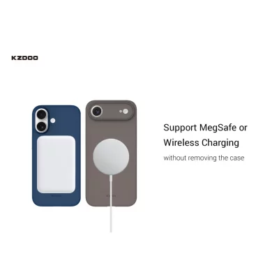 کاور نیمه شفاف نازک کی دوو مدل KZDOO Air Skin مناسب آیفون 17 پرو اپل iPhone 17 Pro