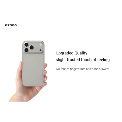 کاور نیمه شفاف نازک کی دوو مدل KZDOO Air Skin مناسب آیفون 17 پرو اپل iPhone 17 Pro