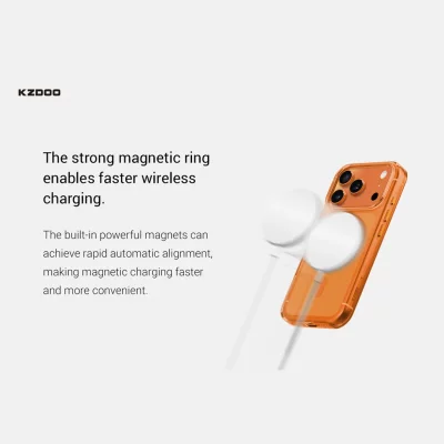 قاب آیفون 17 پرو مکس مگ سیف کی‌ زد دوو مدل KZDOO ICEGUARD iPhone 17 Pro Max