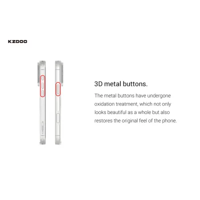 خرید و قیمت کاور شفاف مگ سیف کی‌ زد دوو مدل KZDOO ICEGUARD مناسب آیفون 17 پرو اپل iPhone 17 Pro