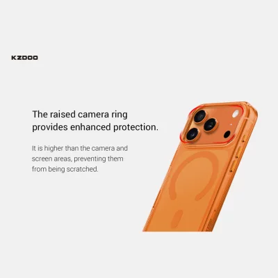 خرید و قیمت کاور شفاف مگ سیف کی‌ زد دوو مدل KZDOO ICEGUARD مناسب آیفون 17 اپل iPhone 17