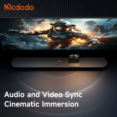 کابل شارژ تایپ سی و انتقال تصویر 240 وات مک دودو USB4 CA-299 طول 1.2 متر