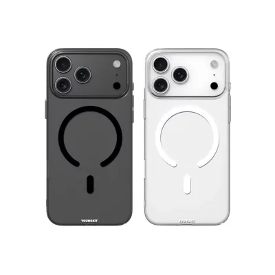 قاب آیفون 17 پرو مکس مگ سیف شفاف یانگ کیت Youngkit HD Magnetic iPhone 17 Pro Max