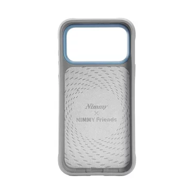 کاور آیفون 17 پرو مکس سگ بول تریر طوسی زیپ دار نیمی Nimmy Cool & Cute 2.0 iPhone 17 Pro Max