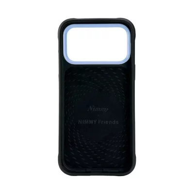 کاور آیفون 17 پرو مکس سگ بولداگ مشکی زیپ دار نیمی Nimmy Cool & Cute 2.0 iPhone 17 Pro Max