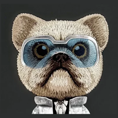 کاور آیفون 17 پرو مکس سگ بولداگ مشکی نیمی Nimmy Cool & Cute 2.0 iPhone 17 Pro Max