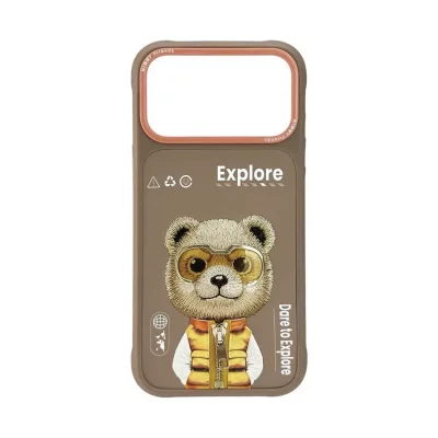 قاب آیفون 17 پرو مکس خرس تدی نیمی Nimmy Cool & Cute 2.0 iPhone 17 Pro Max