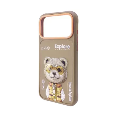 قاب آیفون 17 پرو مکس خرس تدی زیپ دار نیمی Nimmy Cool & Cute 2.0 iPhone 17 Pro Max