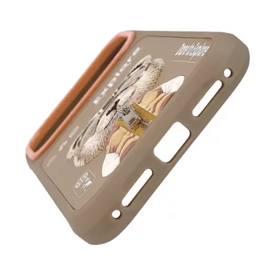 کاور آیفون 17 پرو مکس خرس تدی کرم زیپ دار نیمی Nimmy Cool & Cute 2.0 iPhone 17 Pro Max