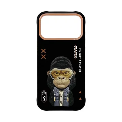 قاب آیفون 17 پرو مکس گوریل مشکی نیمی Nimmy Cool & Cute 2.0 iPhone 17 Pro Max